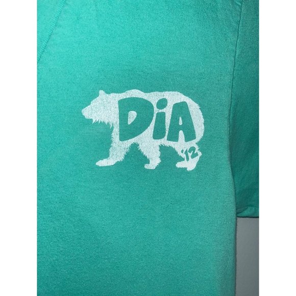 Diadeloso‎ Baylor University 2012 V Neck Green T-Shirt Size Small - Picture 5 of 5